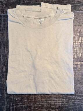 Beefy Crewneck Short Sleeve T-Shirt, Size: M, Color: Sand